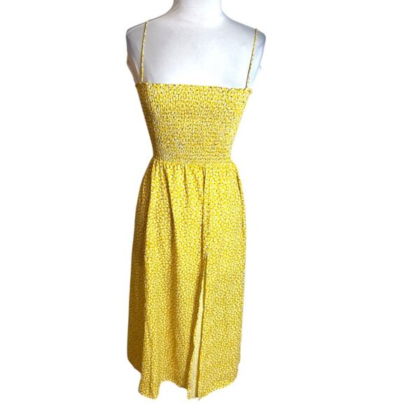 RESA Ashley Midi in Honeysuckle revolve smocked dress Sz M - Picture 4 of 9